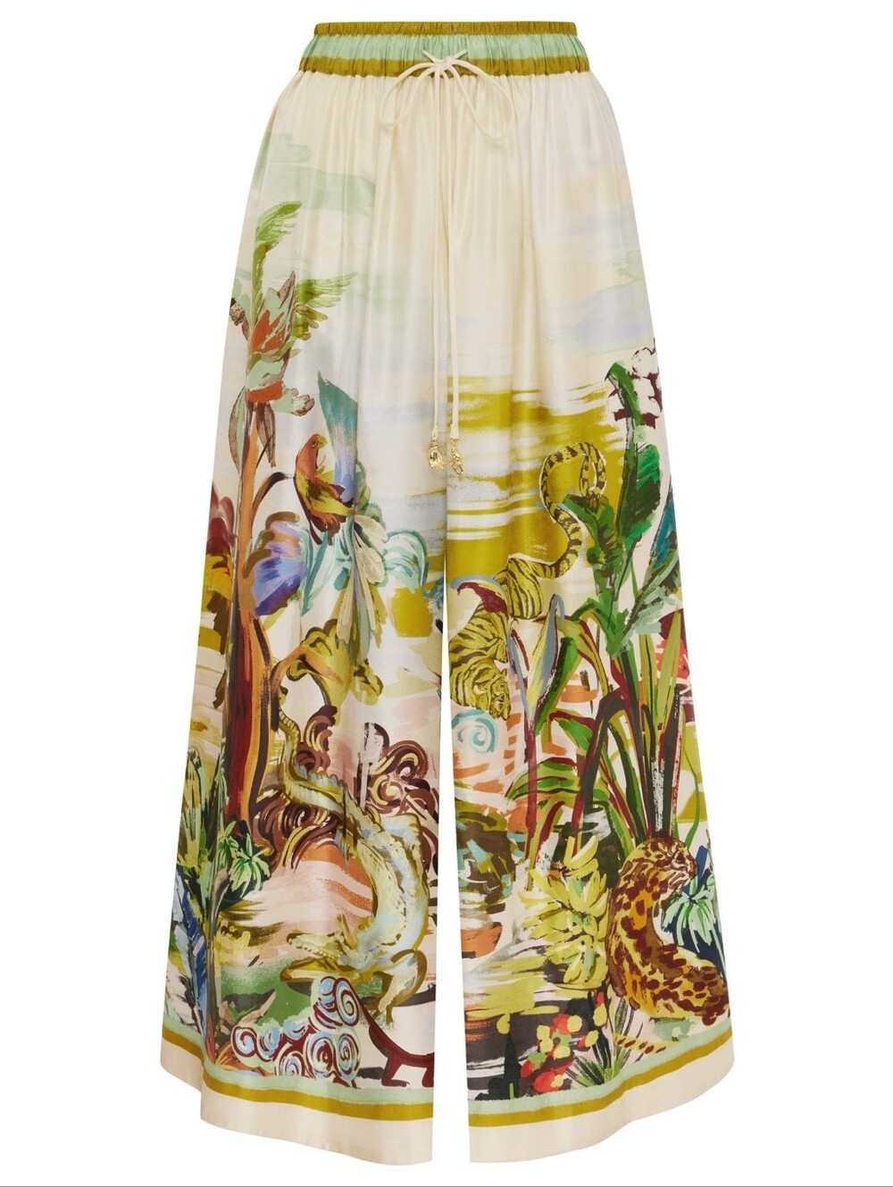 New Alemais Jungle Boogie Silk Culotte Size 8US/12AUS